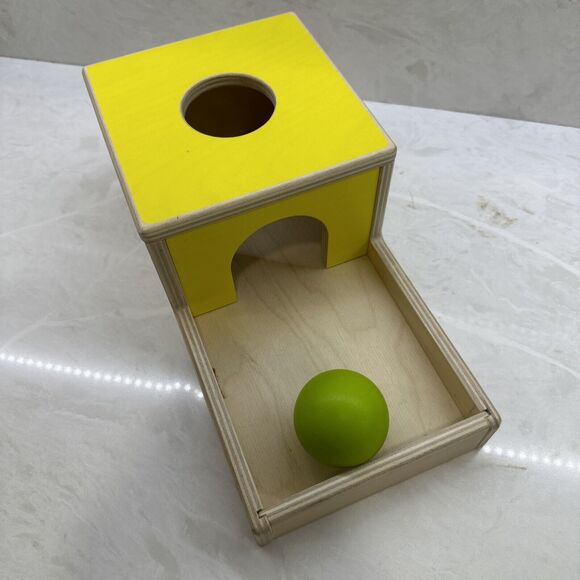 Lovevery Ball Drop Box The Inspector 7 to 8 Months Wood Ball Montessori Toys - Picture 2 of 7